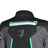 BELA HURRICANE 3 Em 1 Moto Senhora Casaco Turquesa Preto