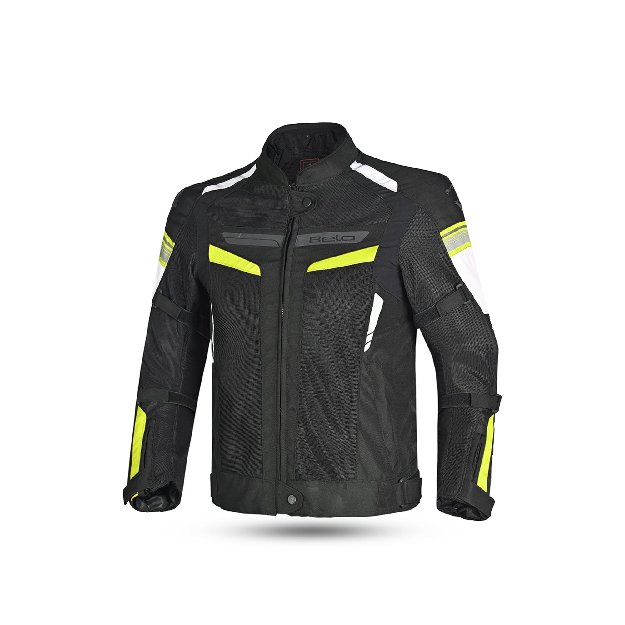 BELA SPRINTER Moto Textil Casacos Preto Fluorescente Amarelo