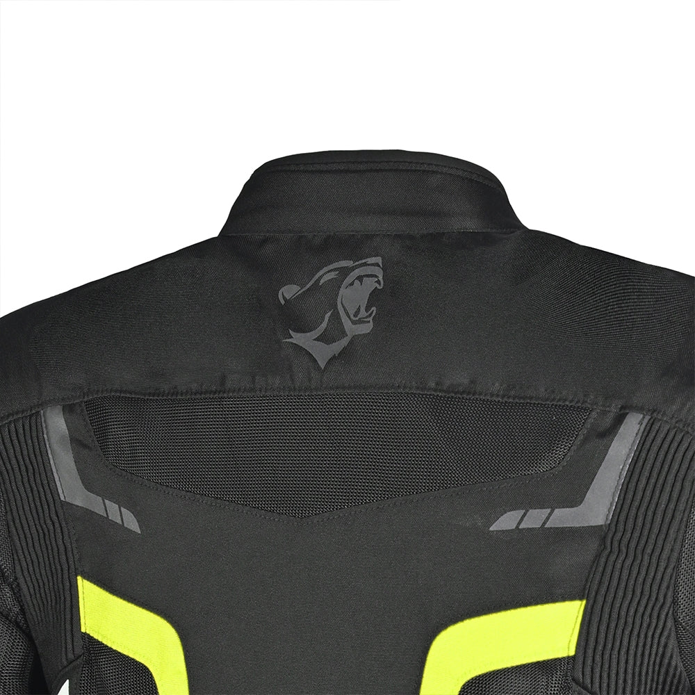 BELA SPRINTER Moto Textil Casacos Preto Fluorescente Amarelo