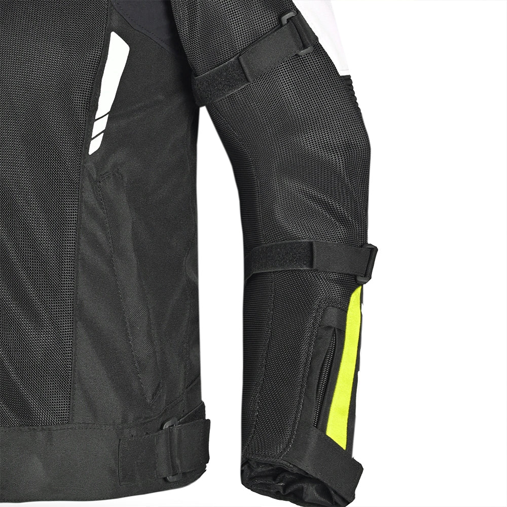 BELA SPRINTER Moto Textil Casacos Preto Fluorescente Amarelo