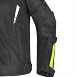 BELA SPRINTER Moto Textil Casacos Preto Fluorescente Amarelo