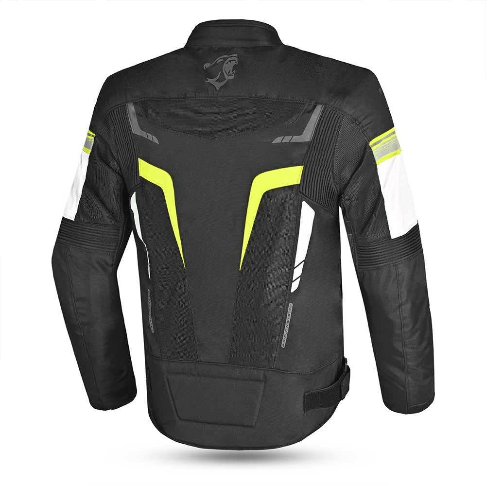 BELA SPRINTER Moto Textil Casacos Preto Fluorescente Amarelo