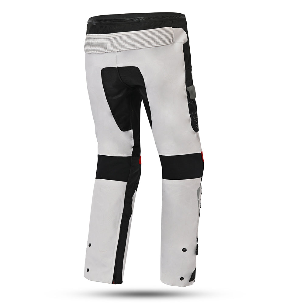 BELA CROSSROAD EXTREME WP Moto Textil Pants Ice Gray Red – 3 – Maximomoto PT
