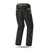 BELA WATSON Moto Textil Calcas Preto Cáqui Amarelo Branco maximomoto.pt-back