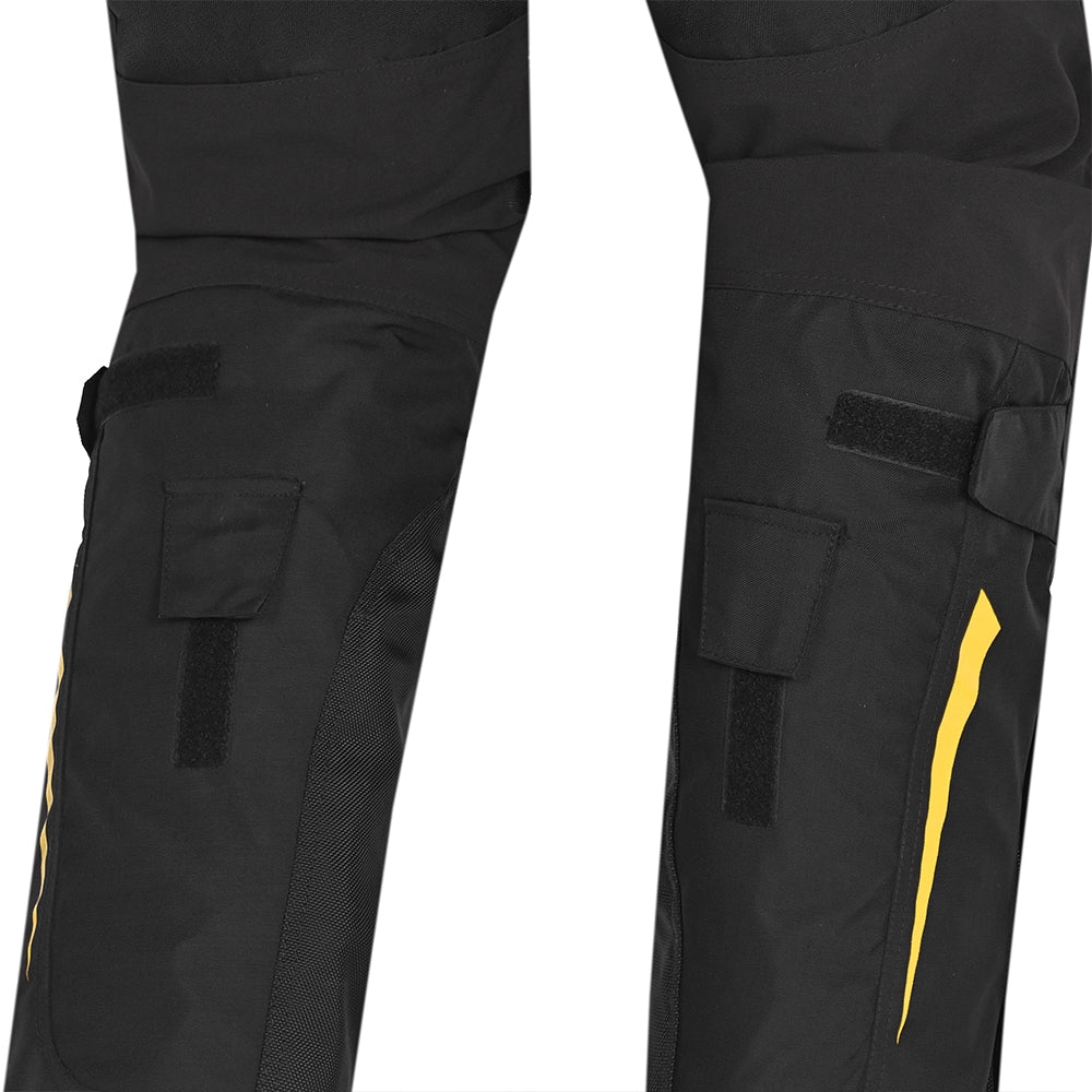 BELA TRANSFORMER têxtil moto Calças Amarelo Fluor Preto