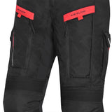 BELA TRANSFORMER Moto Textil Calças Preto Vermelho