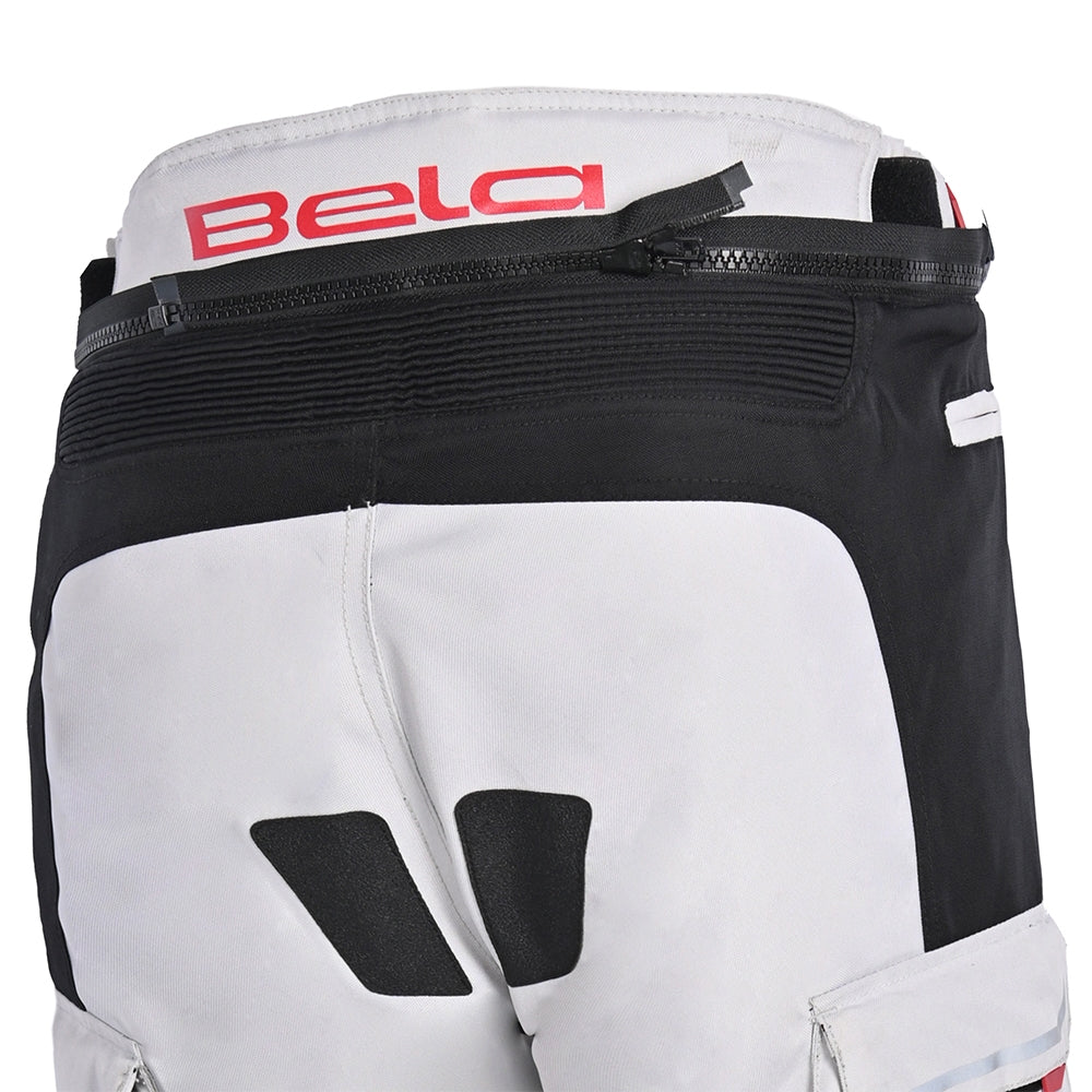 BELA TRANSFORMER Moto Textil Calcas Cinza Preto Vermelho