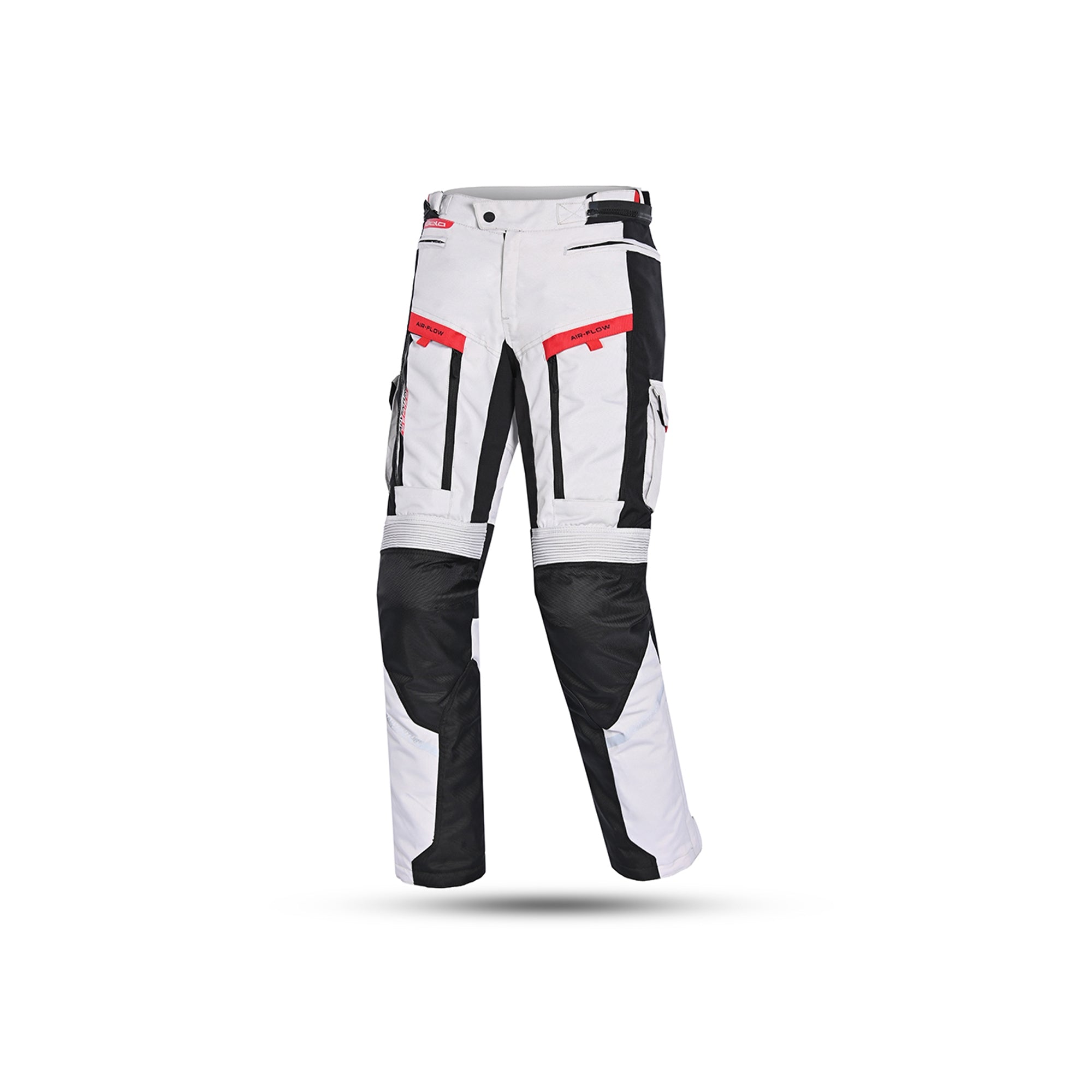 BELA TRANSFORMER Moto Textil Calcas Cinza Preto Vermelho