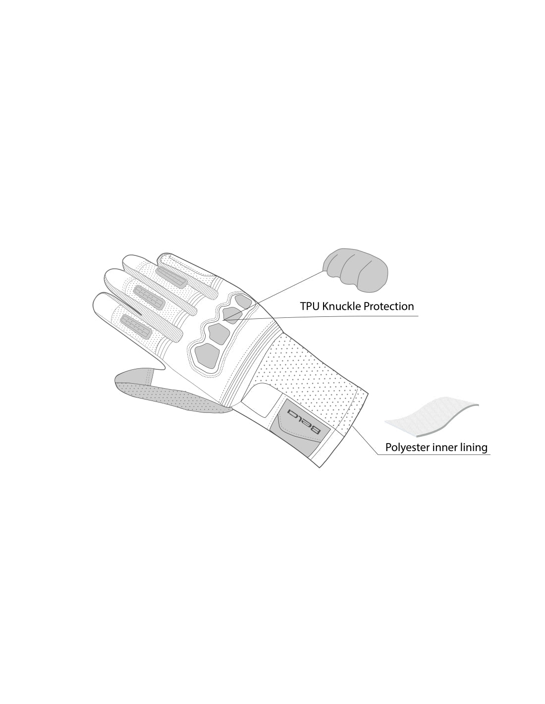 BELA TWIX Moto Textile Women's Gloves Black – 7 – Maximomoto PT