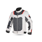 R-TECH SPIRAL MESH Motorcycle Textile Jackets Ice Black Red – Maximomoto PT