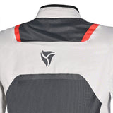 R-TECH SPIRAL MESH Motorcycle Textile Jackets Ice Black Red