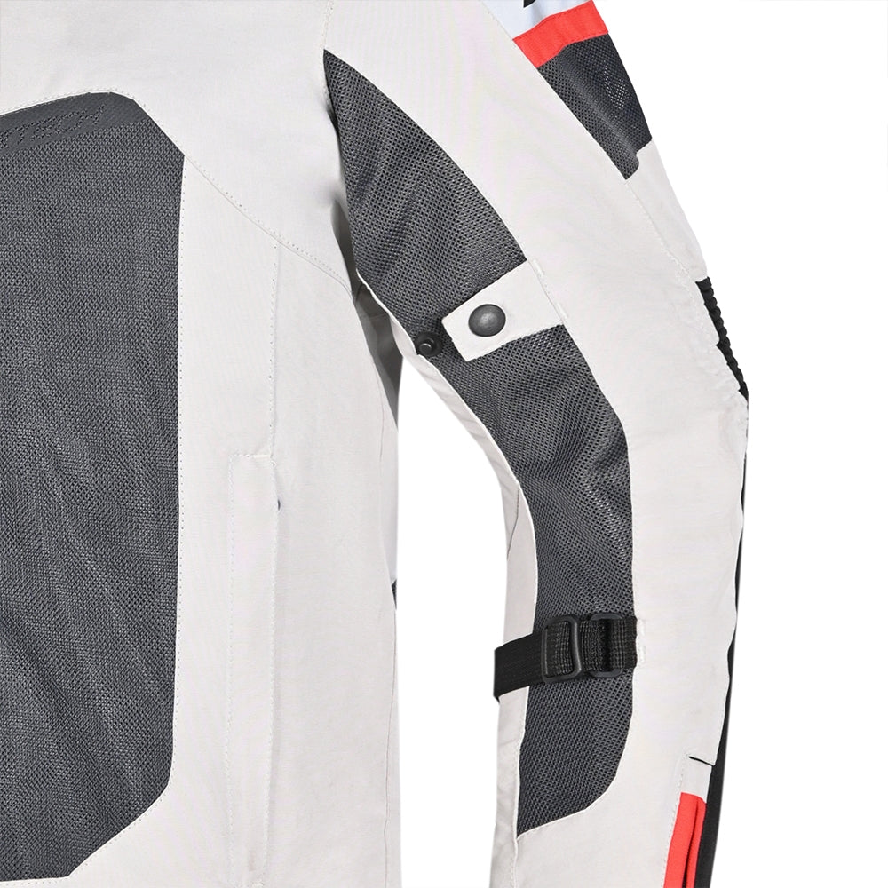 R-TECH SPIRAL MESH Motorcycle Textile Jackets Ice Black Red – 6 – Maximomoto PT