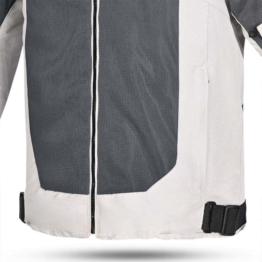 R-TECH SPIRAL MESH Motorcycle Textile Jackets Ice Black Red – 5 – Maximomoto PT