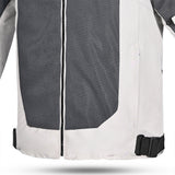 R-TECH SPIRAL MESH Motorcycle Textile Jackets Ice Black Red