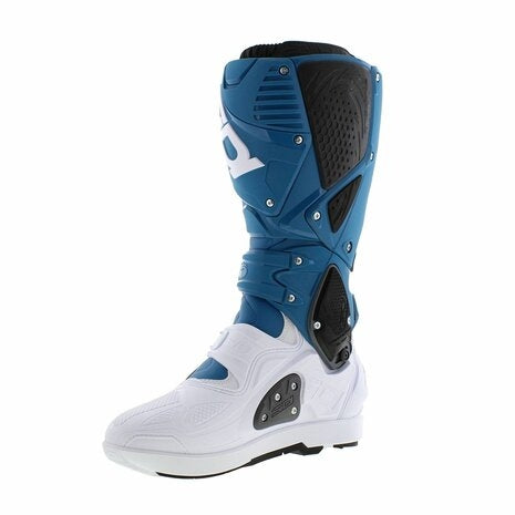 SIDI - CROSSFIRE 3 SRS BOOTS WHITE / PETROLEUM BLUE – 4 – Maximomoto PT