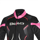 BELA STAR LIGHT Moto Júnior Textil Casacos Preto Rosa