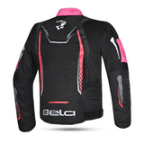 BELA STAR LIGHT Moto Júnior Textil Casacos Preto Rosa