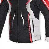 BELA STAR LIGHT Moto Júnior Textil Casacos Gelo Vermelho Preto