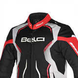 BELA STAR LIGHT Moto Júnior Textil Casacos Gelo Vermelho Preto