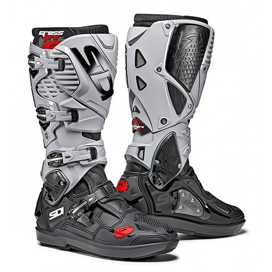 SIDI - CROSSFIRE 3 SRS BOOTS BLACK / GRAY – 2 – Maximomoto PT