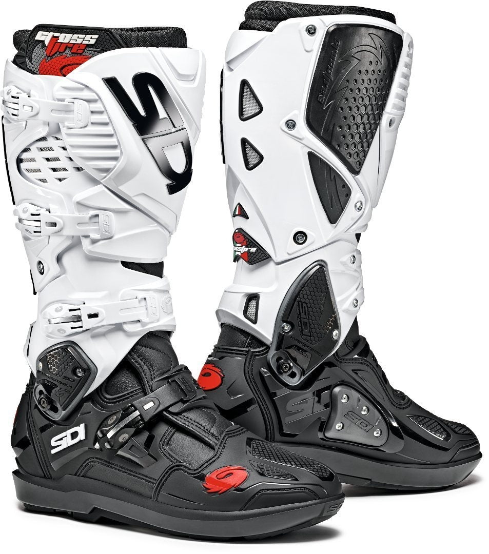 SIDI - BOTAS CROSSFIRE 3 NEGRO / BLANCO – 2 – Maximomoto PT