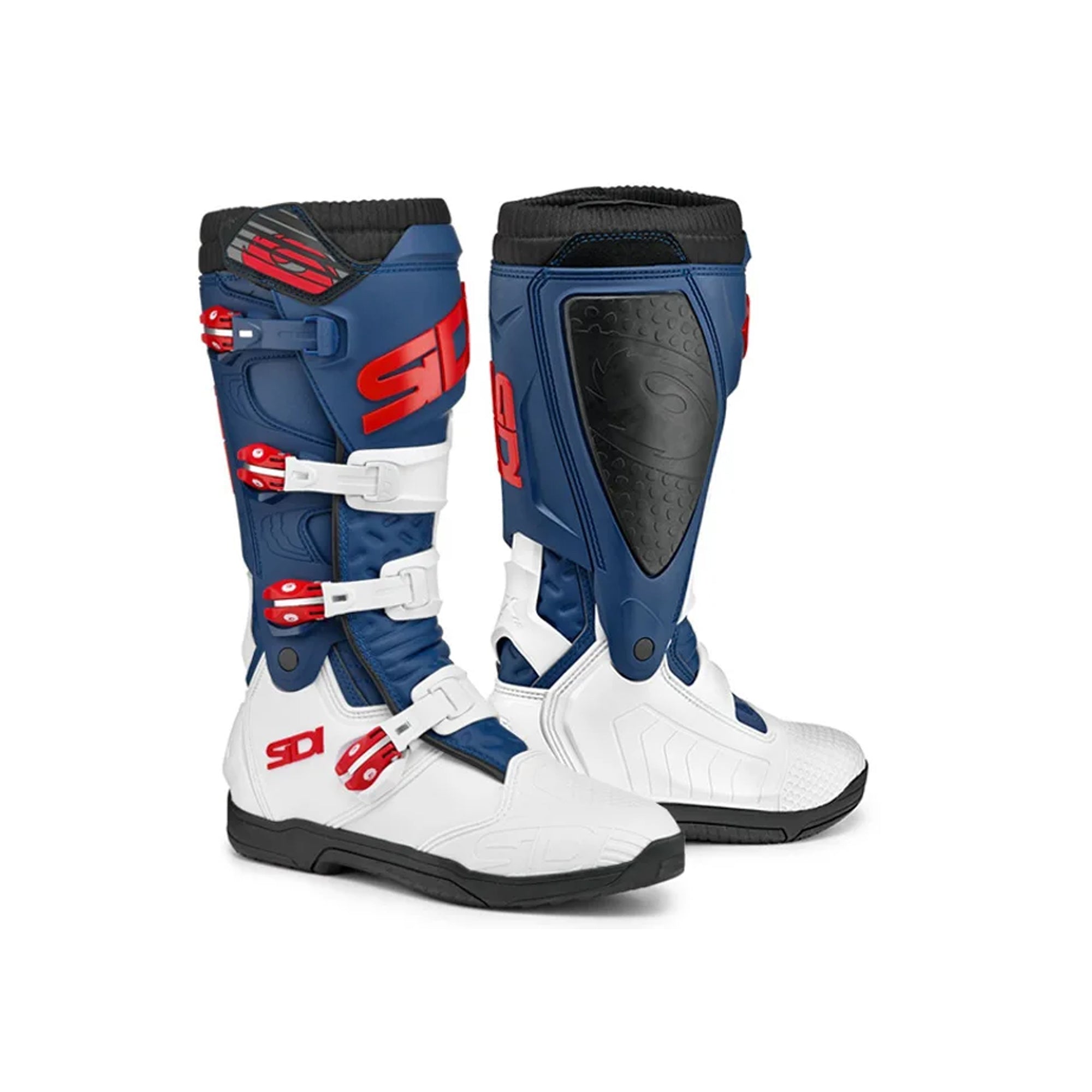 SIDI - SIDI X POWER SC BOOTS WHITE / BLUE / RED – 1 – Maximomoto PT