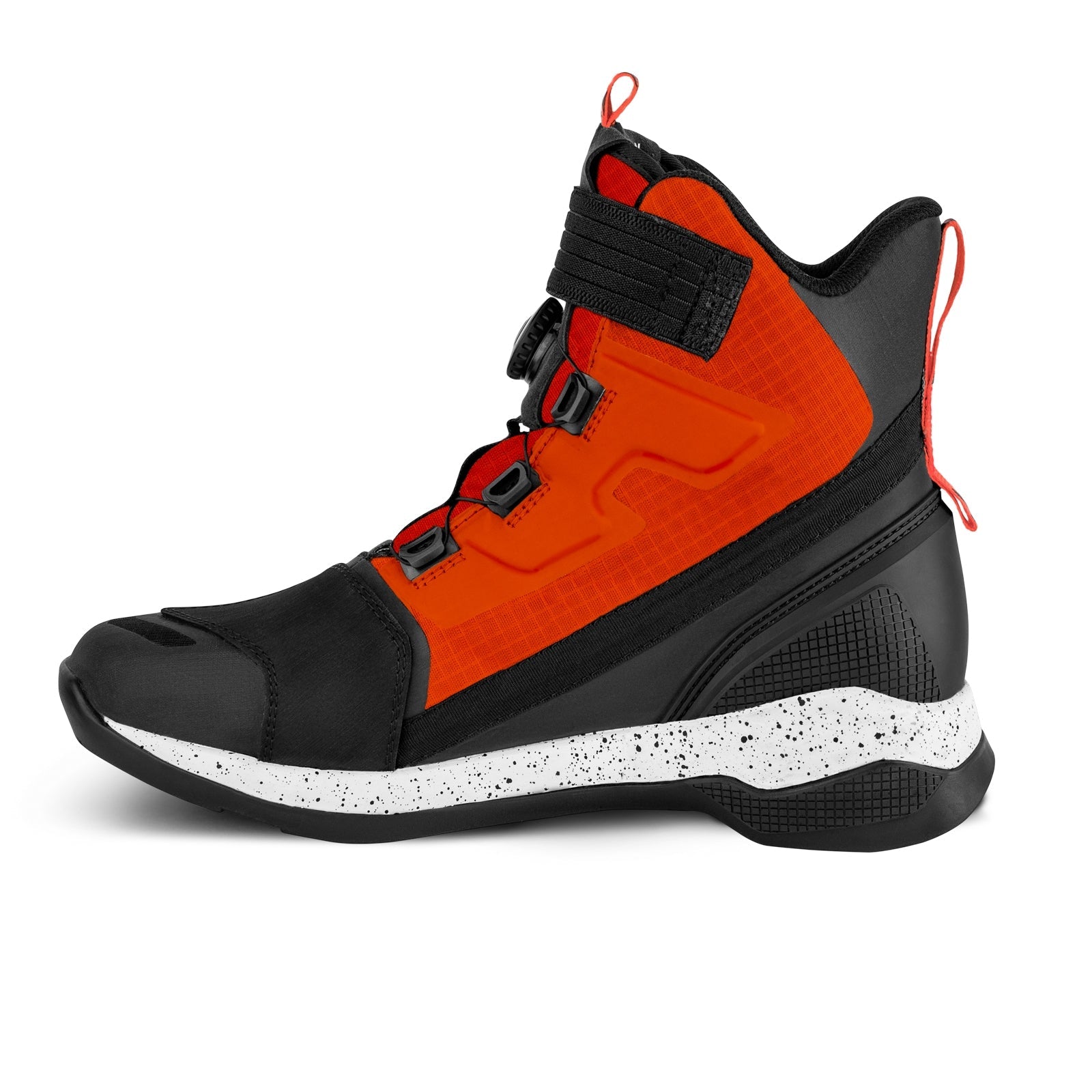 SHIMA TAKESHI Homem Moto Botas Preto Vermelha