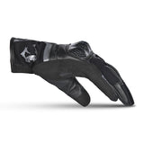 BELA AIR FLOW Moto Couro Luvas Preto