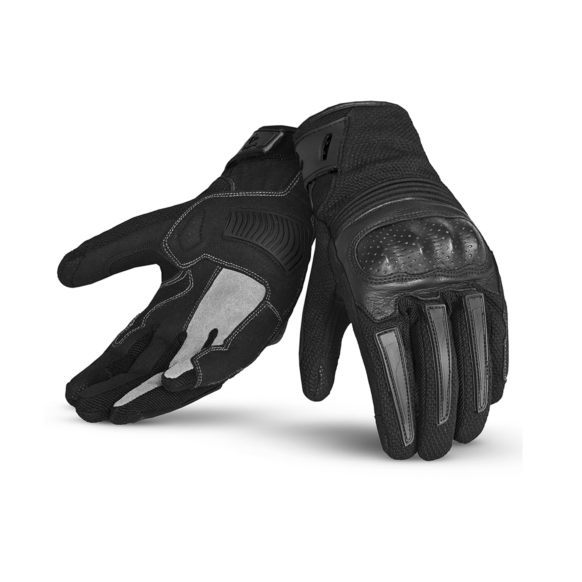 BELA DRIFT Women's Motorcycle Textile Gloves Black – 1 – Maximomoto PT