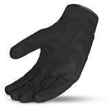 SHUA SHOT Senhora Moto Textil Curto Luva Preto Amarelo