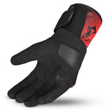 BELA TWIX Moto Textile Luvas Homem Preto Vermelho