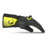 BELA TWIX Moto Textile Luvas Homem Preto Fluorescente Amarelo
