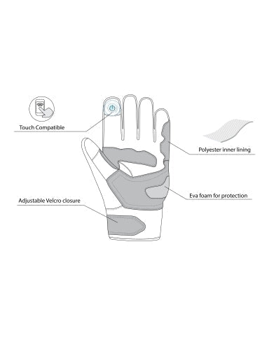 BELA BOOM WINTER WP Moto Textil Gloves Black – 5 – Maximomoto PT