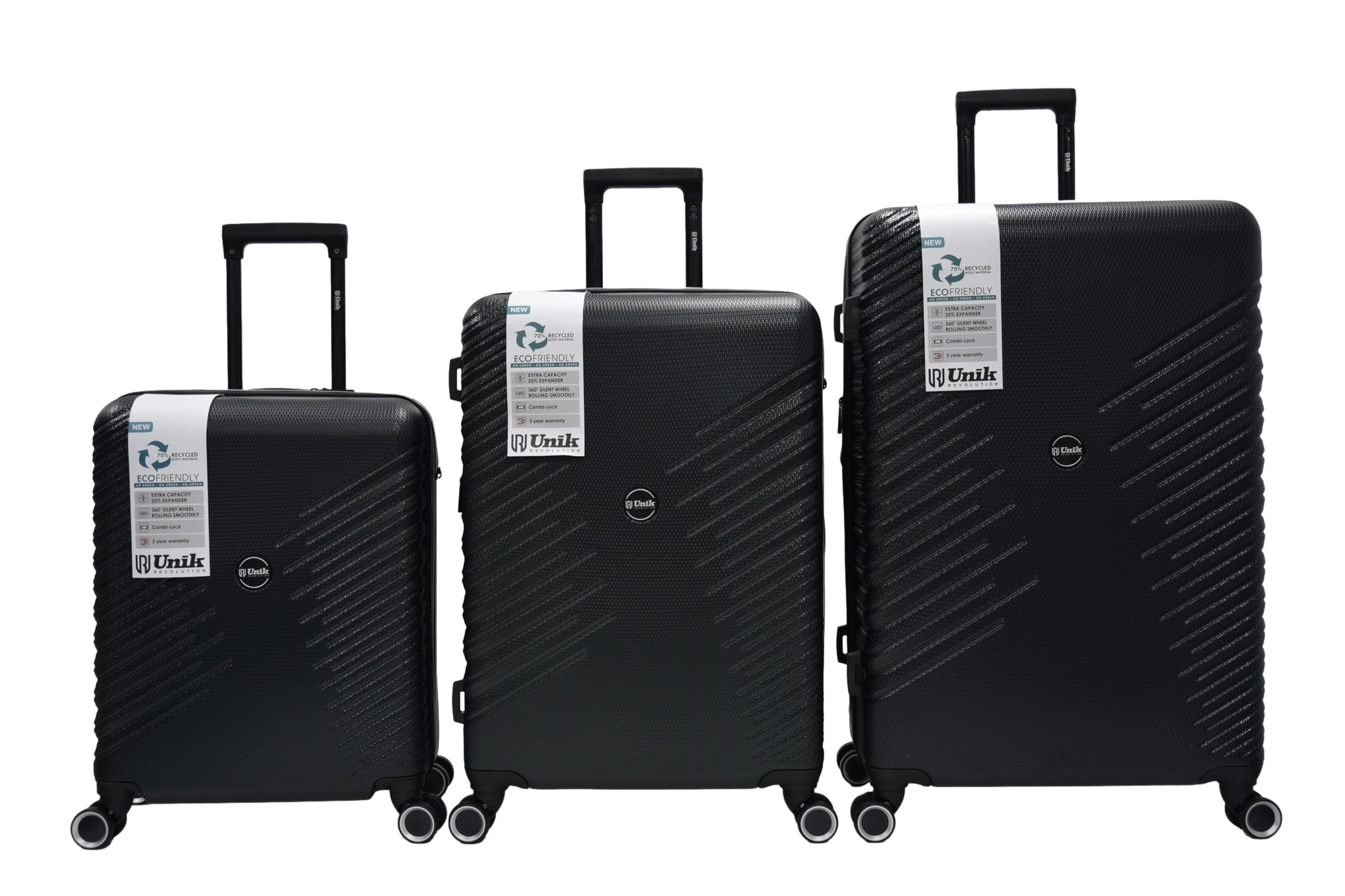 UNIK - GAZA BLACK TRAVEL CASE SET 3 – 1 – Maximomoto PT