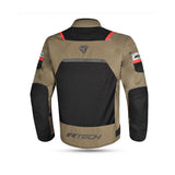 R-TECH SPIRAL MESH Moto Casacos Bege Preto Vermelho