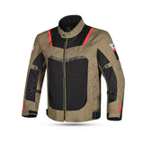 R-TECH SPIRAL MESH Moto Casacos Bege Preto Vermelho
