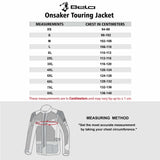 BELA ONSAKER Moto Textil Casacos Areia Preta Laranja