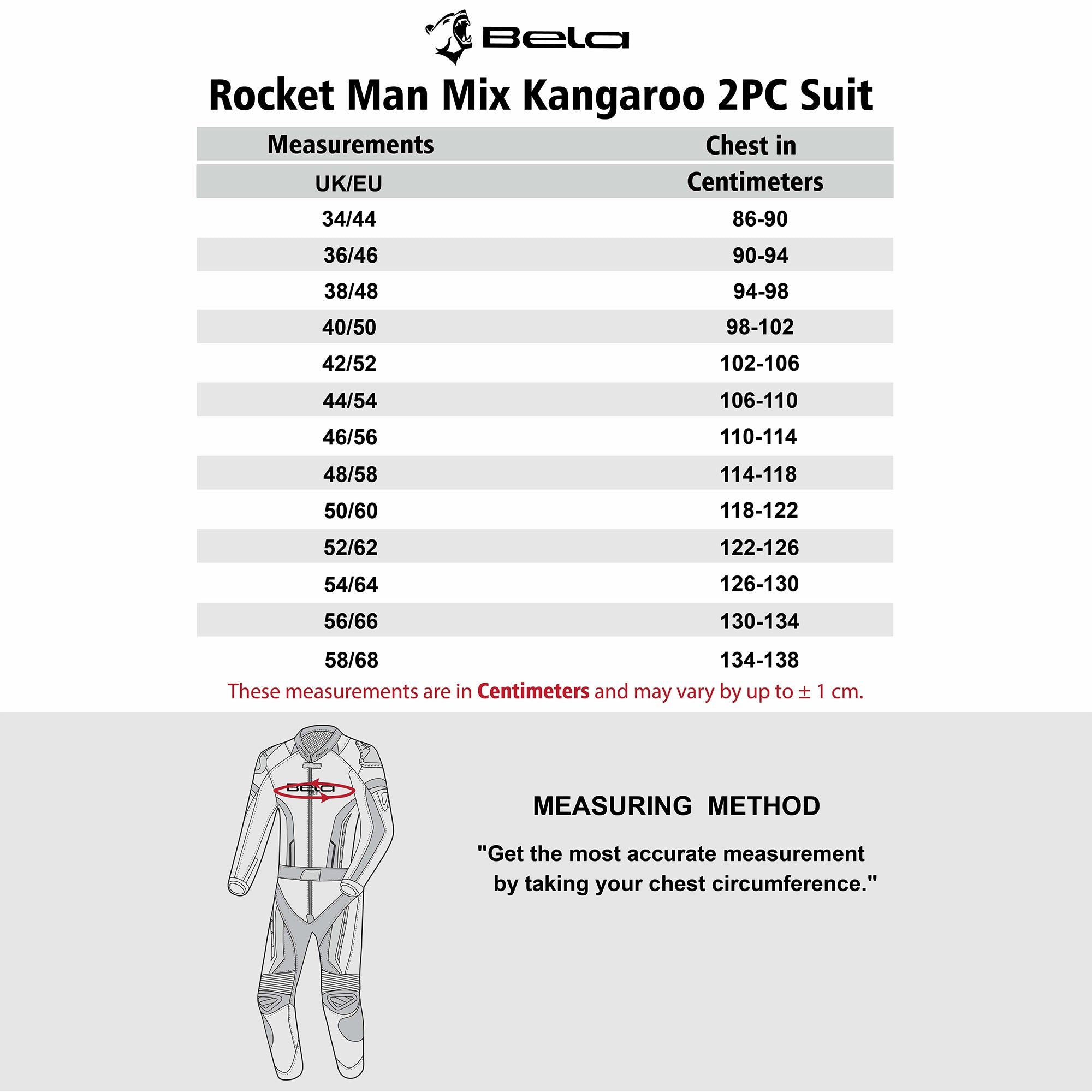 BELA ROCKET MIX KANGAROO 2 PC Moto Couro Fato Preto Antracite