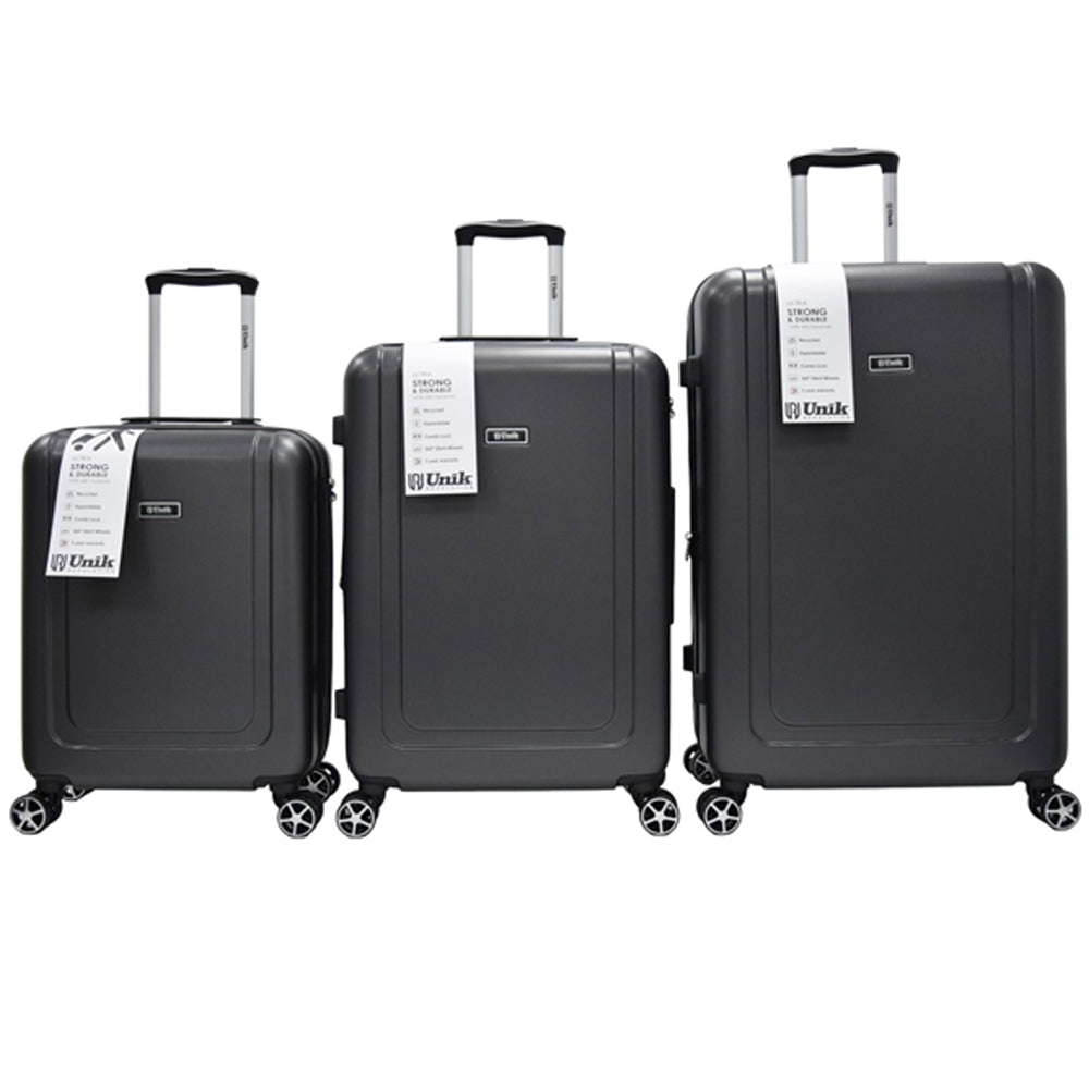 UNIK - KAPPA MALETA DE VIAJE DARK GREY SET 3 – 1 – Maximomoto PT