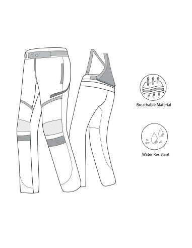 BELA CALM DIGGER Motorcycle Textile Pants Black 30L – 11 – Maximomoto PT