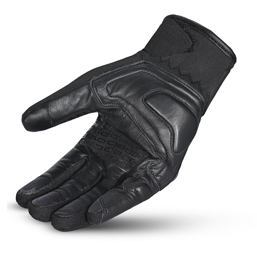 BELA BOOM WINTER WP Moto Senhora Textil Luvas Preto Vermelho