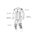 BELA-Mono 1 PC Beast Black White Blue Red