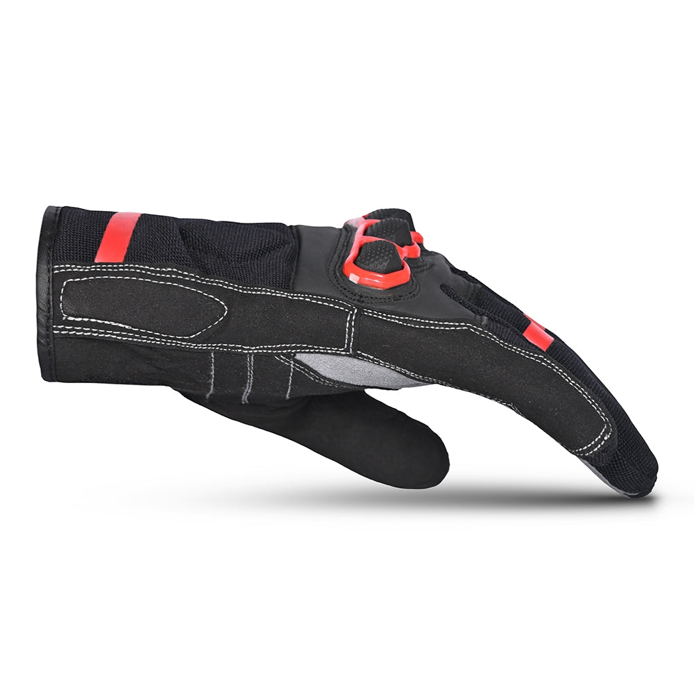 BELA TRACKER WINTER WP Moto Textil Luvas Preto Vermelho