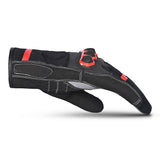 BELA TRACKER WINTER WP Moto Textil Luvas Preto Vermelho