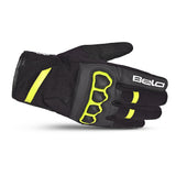 BELA - Guante Textil Tracker Winter WP Negro/Amarillo Fluor - SECURTEX MOTOR S.L (t/a MaximoMoto)