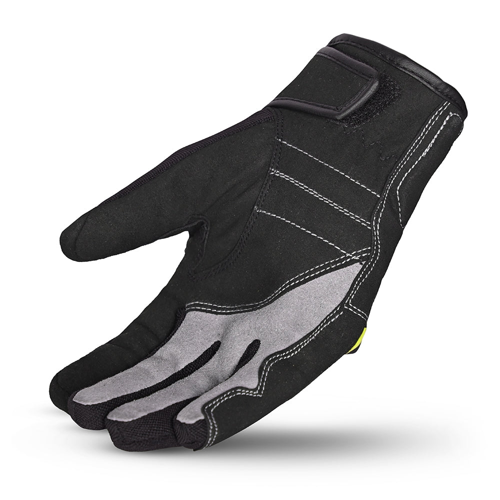 BELA - Guante Textil Tracker Winter WP Negro/Amarillo Fluor - SECURTEX MOTOR S.L (t/a MaximoMoto)