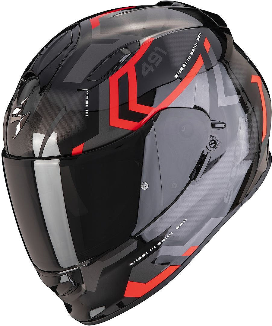 SCORPION - EXO 491 SPIN Red-Negro – 1 – Maximomoto PT