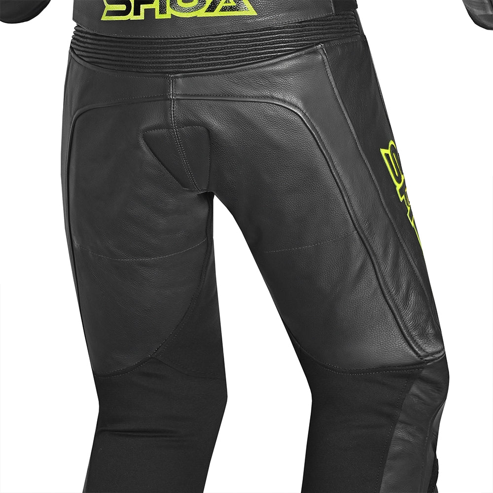SHUA MONO 1 PC INFINITY Moto Homem Fatos Preto Fluorescente Amarelo