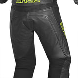 SHUA MONO 1 PC INFINITY Moto Homem Fatos Preto Fluorescente Amarelo