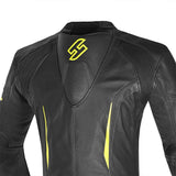 SHUA MONO 1 PC INFINITY Moto Homem Fatos Preto Fluorescente Amarelo